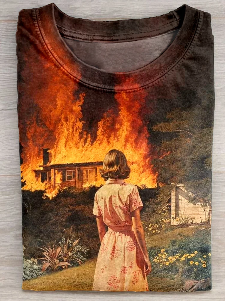 Eagerlys  Fire T-shirt Eagerlys