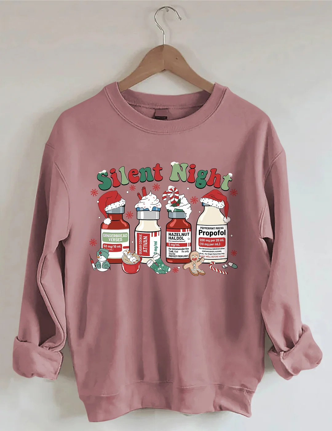 Silent Night Christmas Sweatshirt