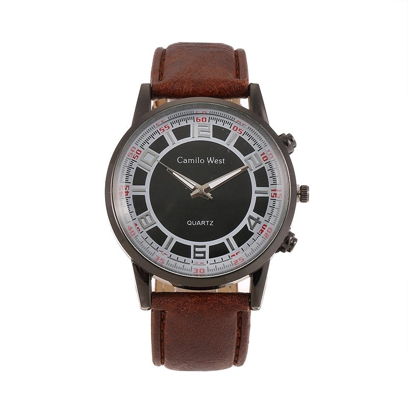 Casual Solid Color Buckle Quartz Women’s Watches