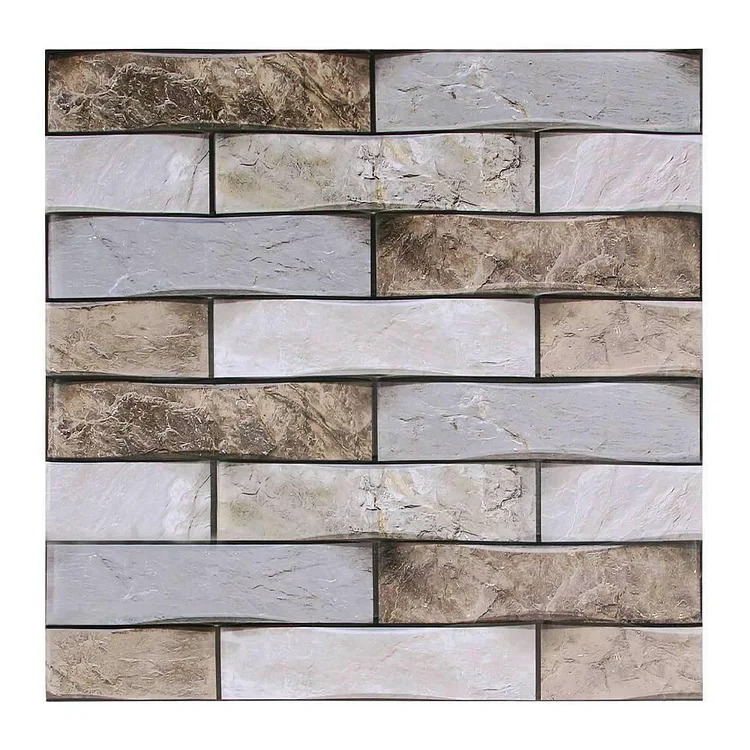 🎄Early Christmas Sale - 30% Off - 10Pcs 3D Peel and Stick Wall Tiles(12x12 inches)