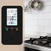 4-in-1 Gas & Carbon Monoxide Detector Plug in with LED Color Display Ultra Sensitive CO Detector with Temperature Humidity Display for Home Kitchen Hotels RV Apartment Travel