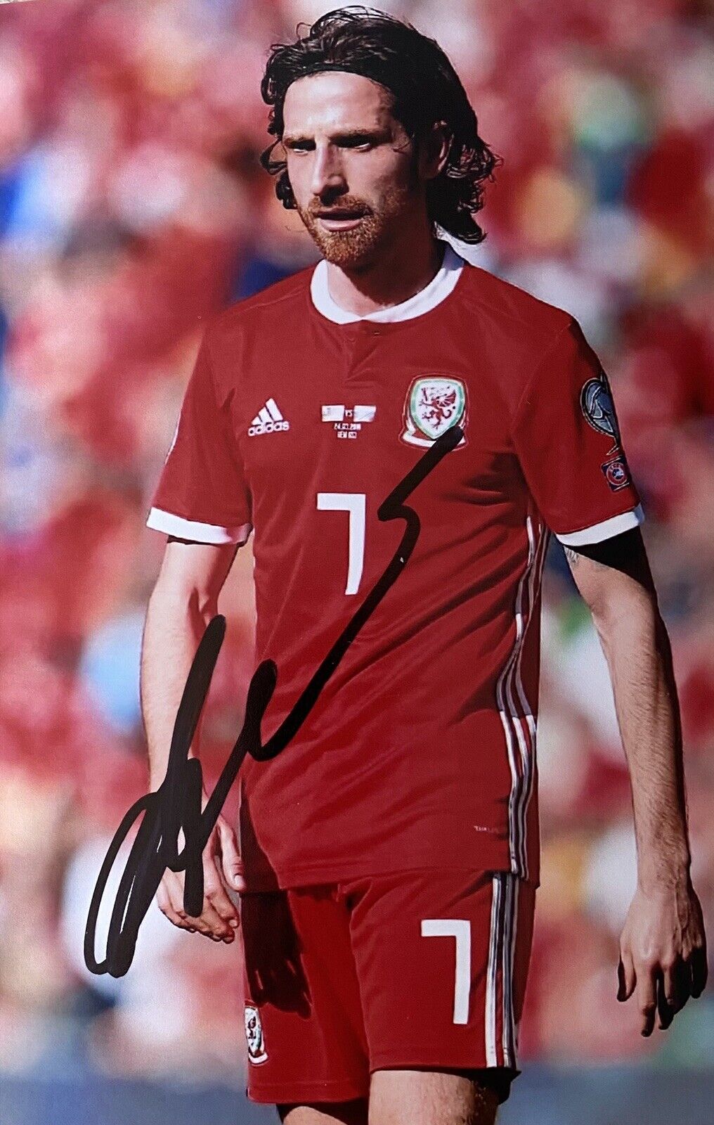 Joe Allen Genuine Hand Signed Wales 6X4 Photo Poster painting 2