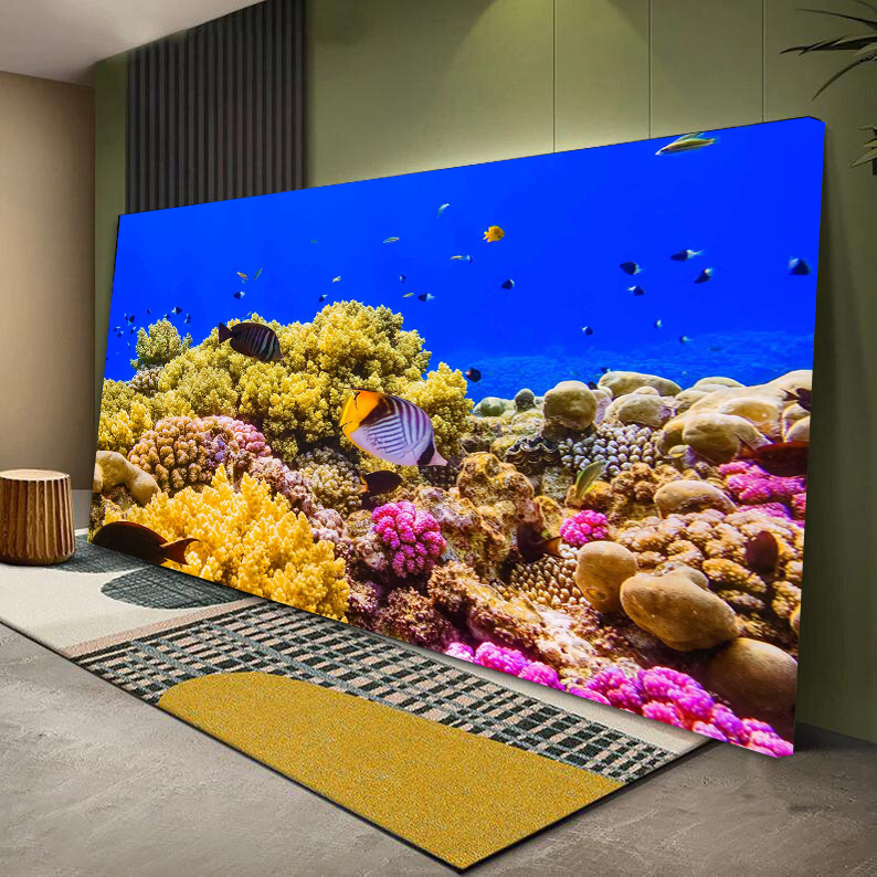 Marine life seascape Canvas Wall Art