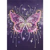 Papillon - Diamant en forme spéciale - 30x40cm