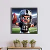 Diamond Painting -5D Full Round Drill Oakland Raiders(45x45cm)