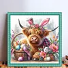 (Multi-Style) Highland Cattle-11CT Stamped Cross Stitch 40*40cm/15.75*15.75in