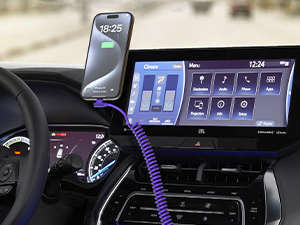 coiled car charger