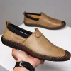 New Men's Versatile Casual Leather Shoes