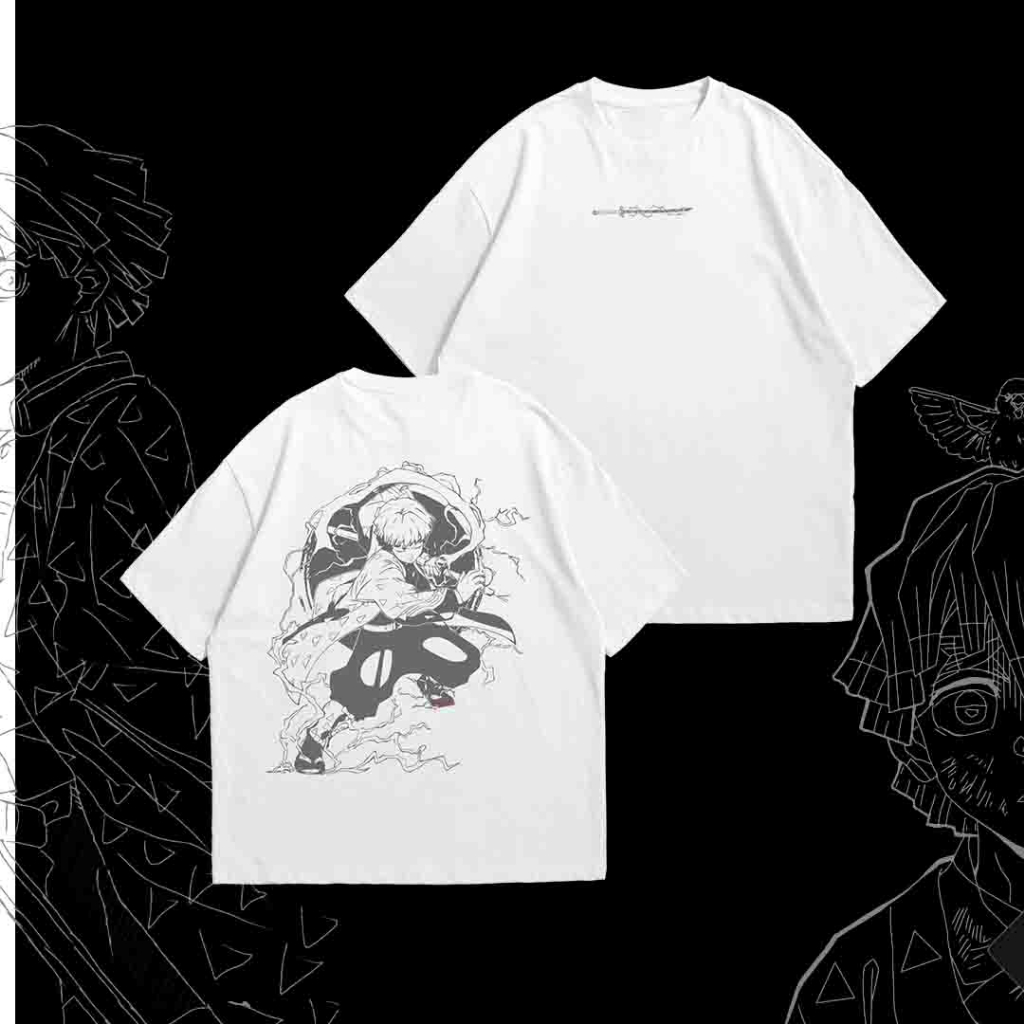 ZENITSU Tee-Demon Slayer