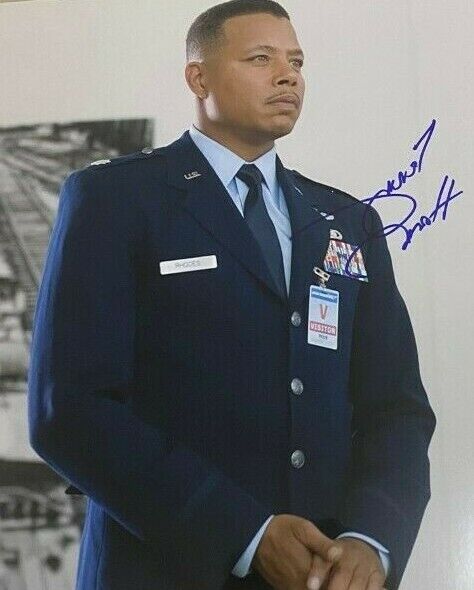 Terrence Howard signed autographed 8x10 Photo Poster painting Empire Iron Man Full Signature