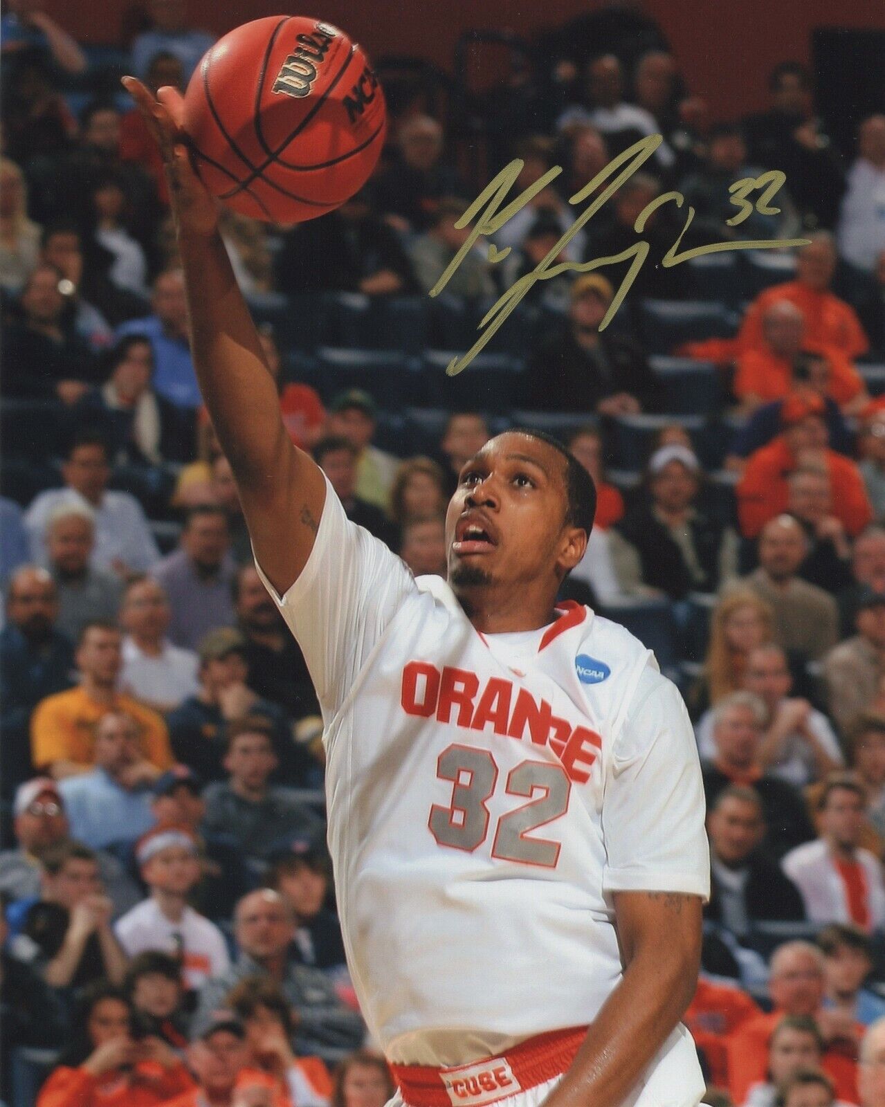 KRIS JOSEPH SIGNED AUTOGRAPH SYRACUSE ORANGE 8X10 Photo Poster painting #3