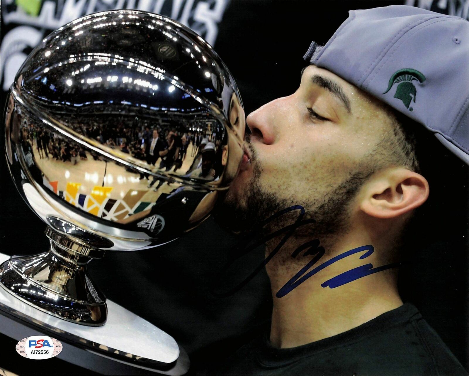 Denzel Valentine signed 8x10 Photo Poster painting PSA/DNA Michigan State Autographed