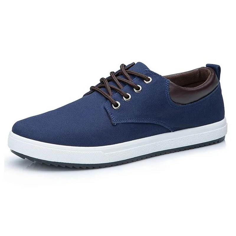 Wongn arrival of spring summer comfortable casual shoes canvas shoes men men's lace up the fashion brand Flats shoe
