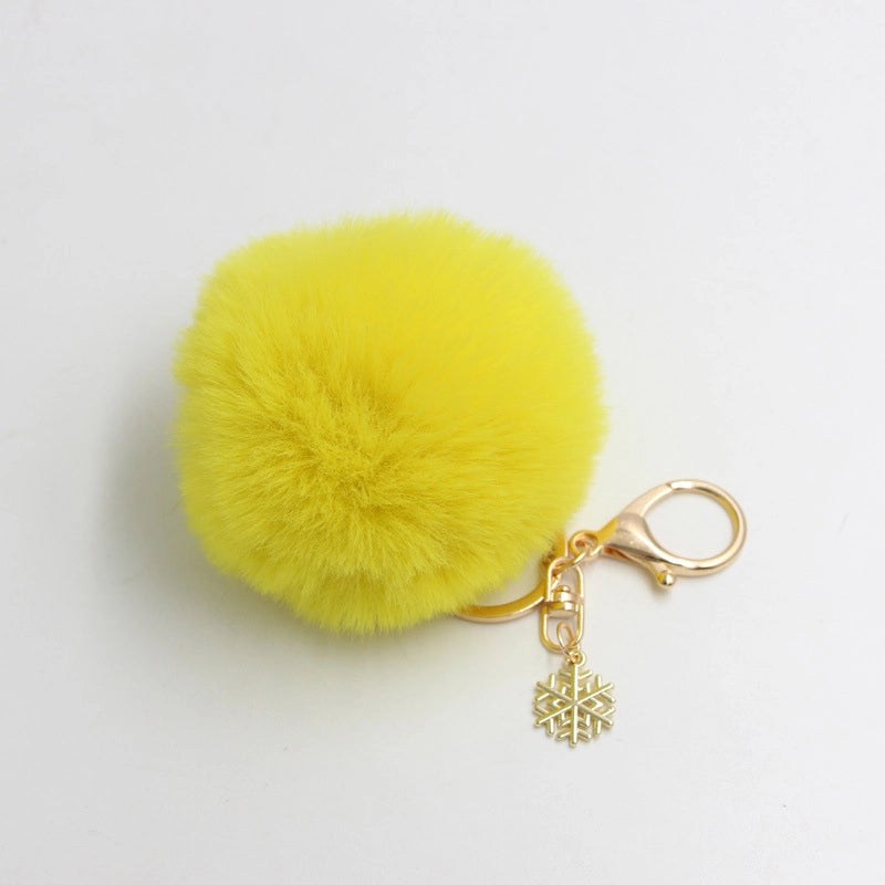 Plush Round Bag Charms