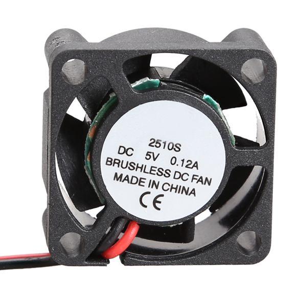 

2510S 5V Cooler Brushless Dc Fan 25*10Mm Mini Cooling Radiator, 501 Original