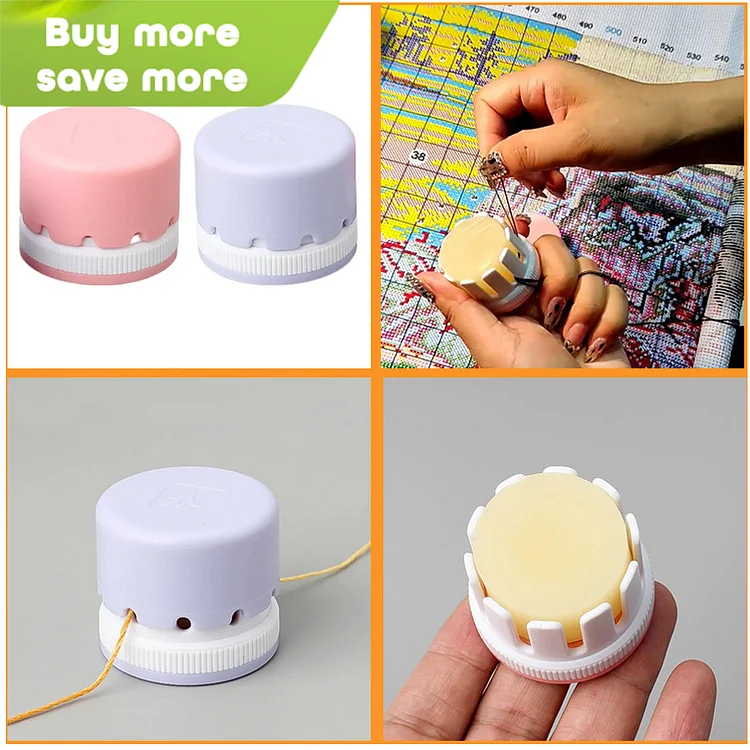 Sewing Beeswax Thread Conditioner Magic Thread Conditioner for Women Hand  Sewing 4.4*3.5CM(1.73