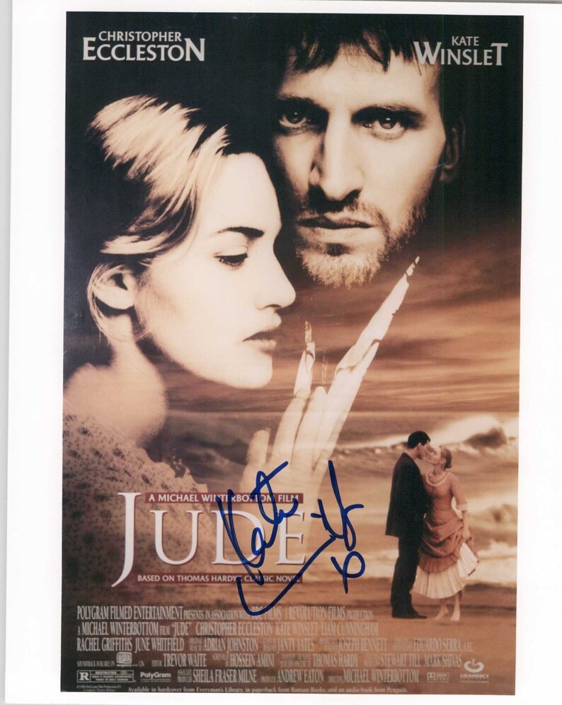 Kate Winslet Signed Autographed Jude