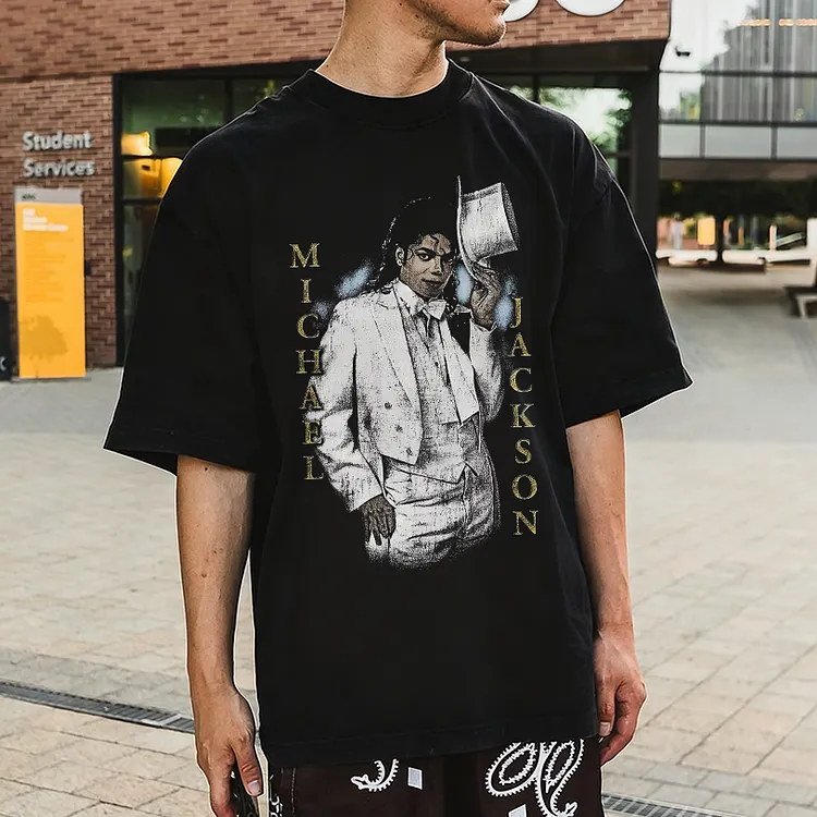Michael Jackson Printed Men's T-shirt