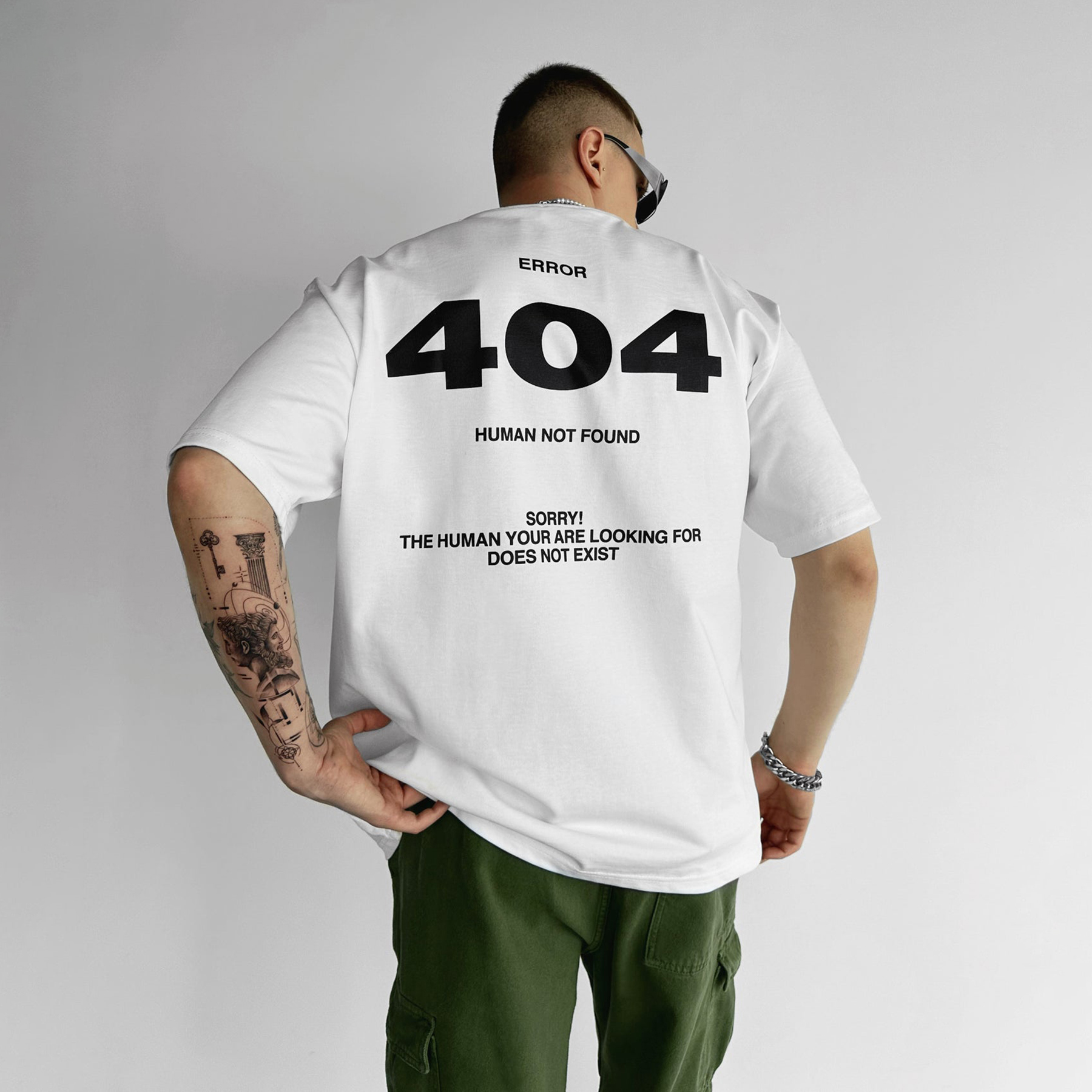 Oversize 404 Tees / TECHWEAR CLUB / Techwear