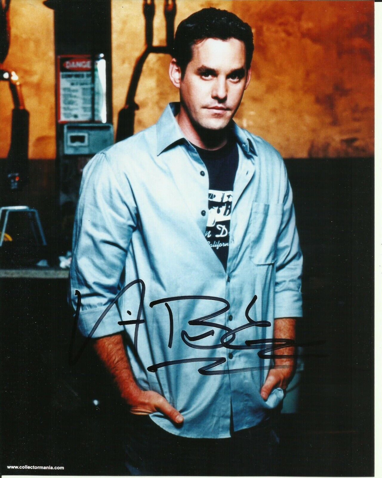 NICHOLAS BRENDAN SIGNED BUFFY Photo Poster painting UACC REG 242