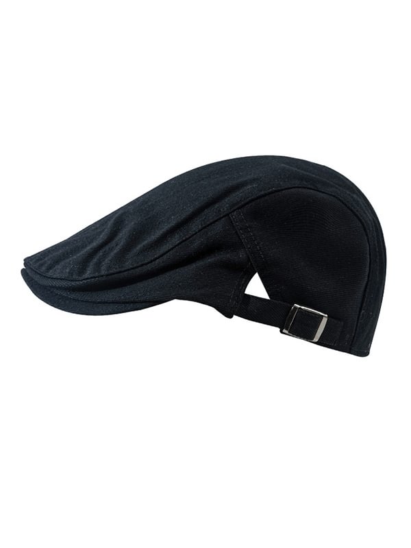 Black&Beige Artistic Retro Casual Beret Hat