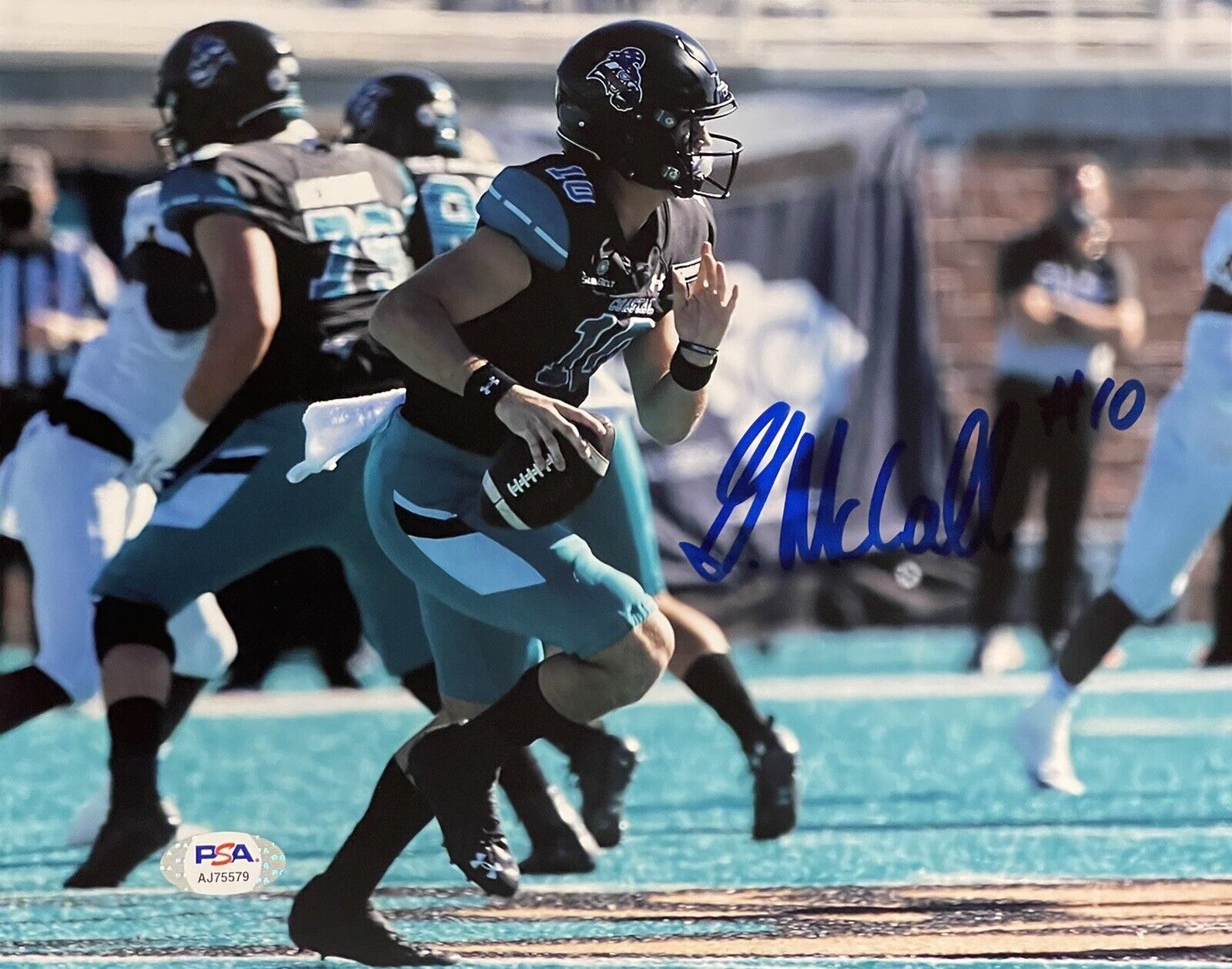 Grayson McCall Signed Autographed Coastal Carolina Chants 8x10 Photo Poster painting PSA/DNA