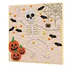 DIY Pre-Framed Halloween Ghost Button Art Canvas Kit