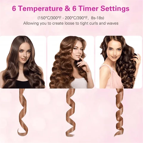 🔥Last Day Promotion 49% OFF & Free Shipping🔥Auto Rotating Ceramic Hair Curler