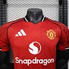 2025/2026 Player Version Manchester United Home Football Shirt 1:1 Thai Quality