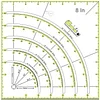 Quilt Circle Cutter Ruler