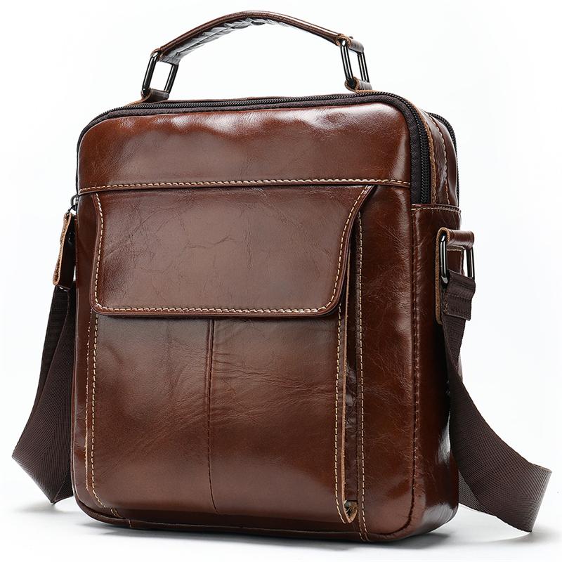 High Quality Top Layer Leather Handbag Multifunctional Crossbody Bag