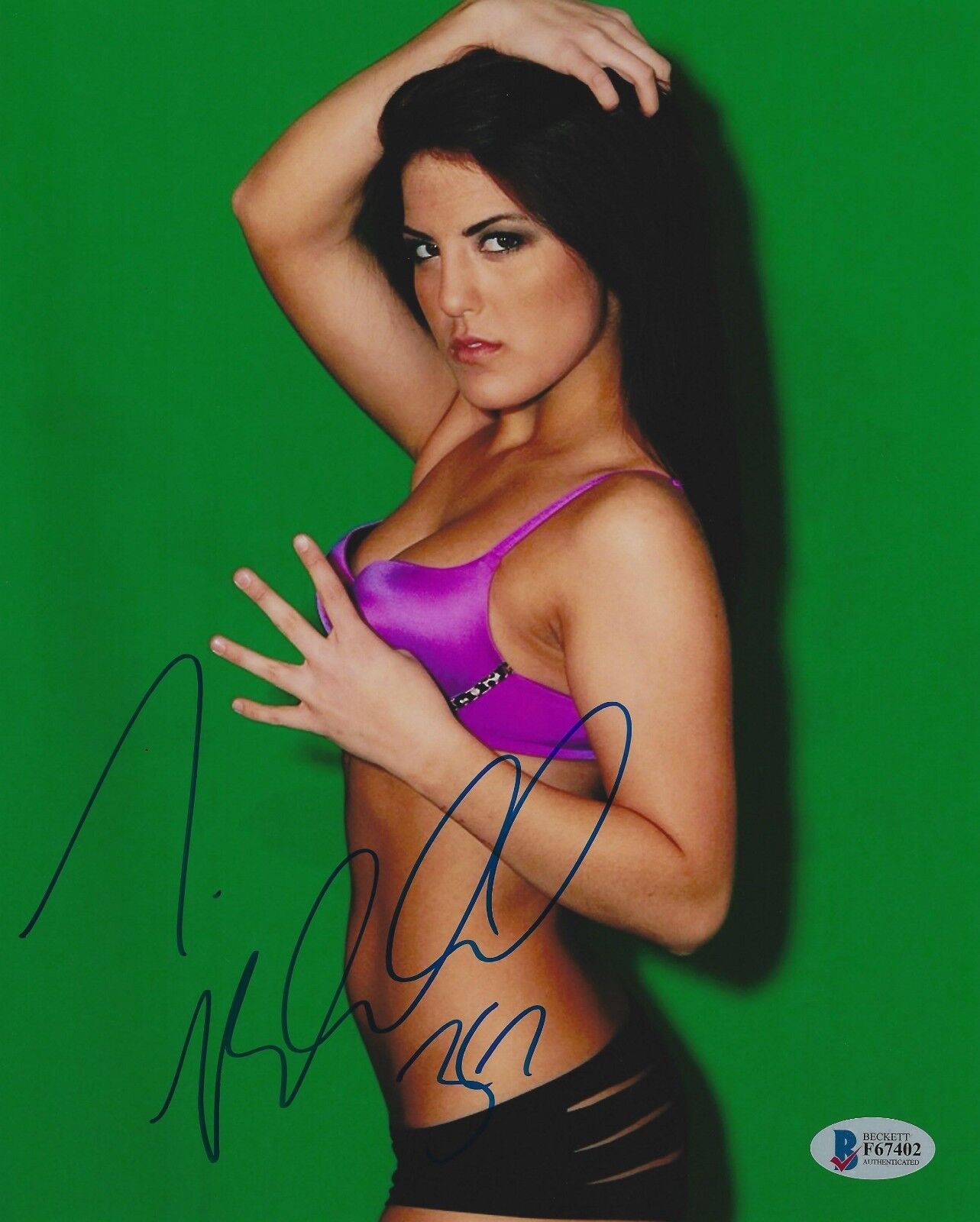 Tessa Blanchard Signed 8x10 Photo Poster painting BAS Beckett COA Picture WWE Impact Wrestling I