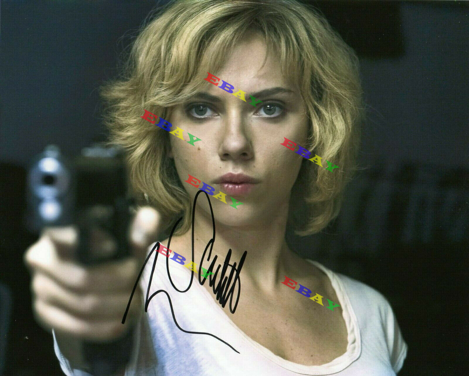 Scarlett Johansson Black Widow Lucy Avengers Autographed Signed Photo Poster painting Reprint