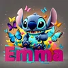 Stitch - DIY Personalisiert Disney Namen Voller Diamant Malerei