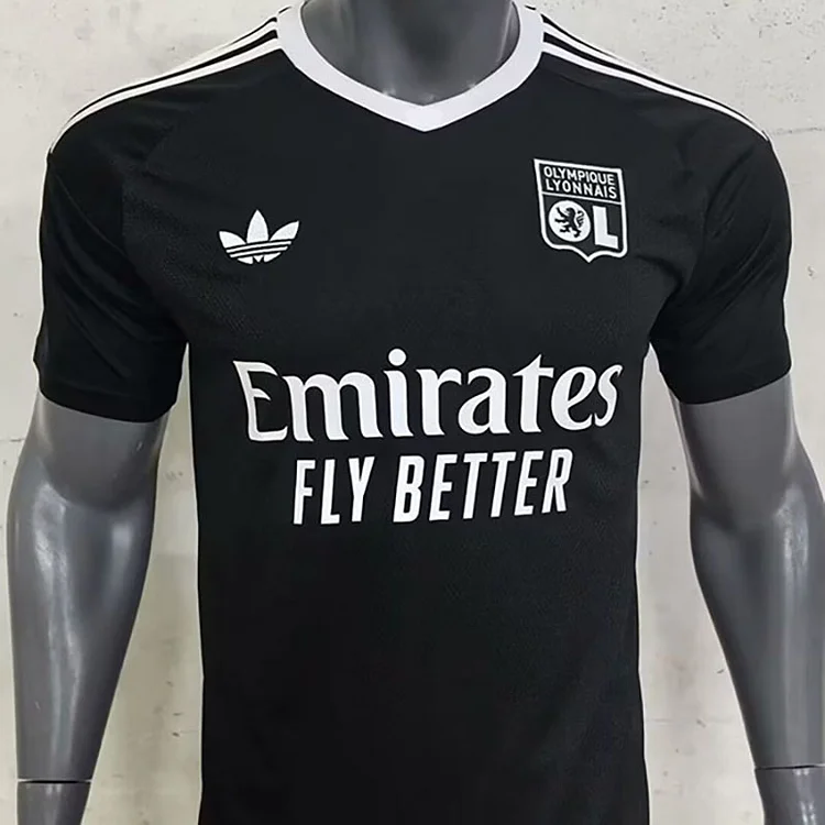 24-25 Player Edition Lyon Black Training Wear
