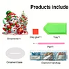 Diamond Painting Acrylic Christmas Atmosphere Snowman Desktop Kit Tabletop Decor