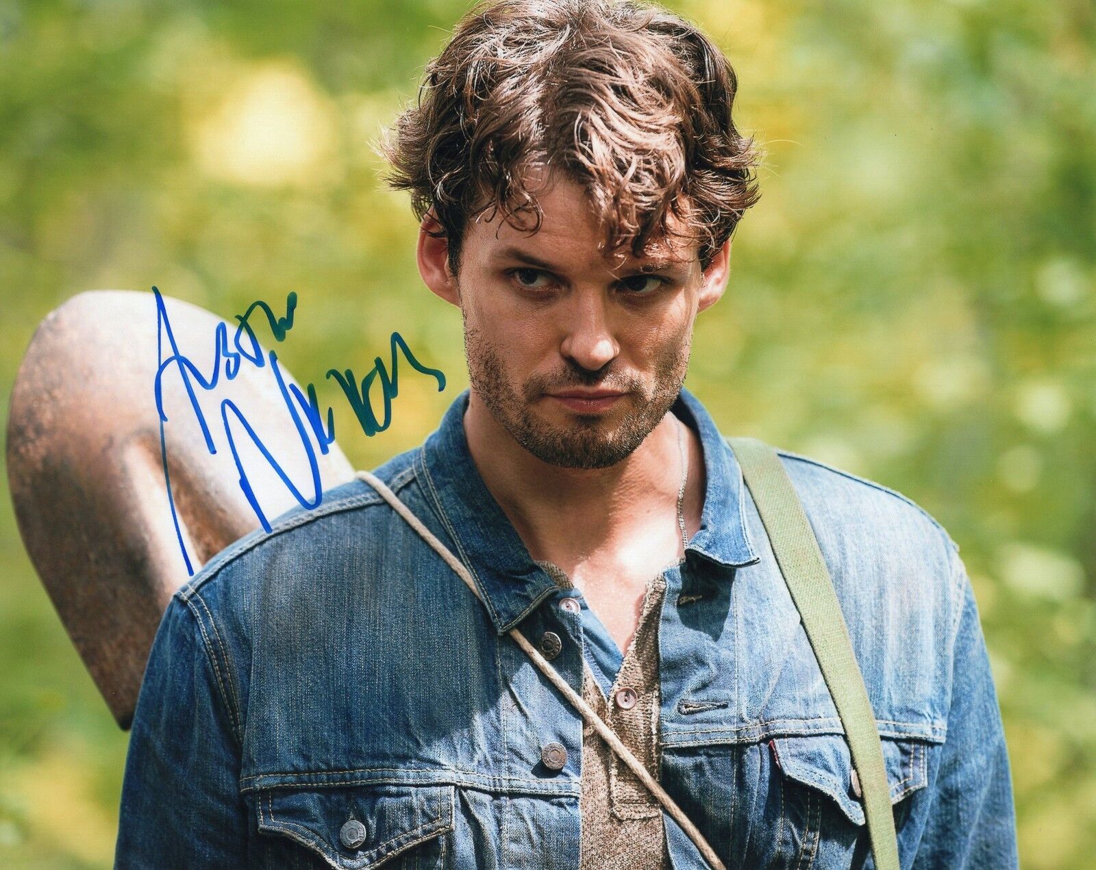 Austin Nichols The Walking Dead Spencer Monroe Signed 8x10 Photo Poster painting w/COA #2