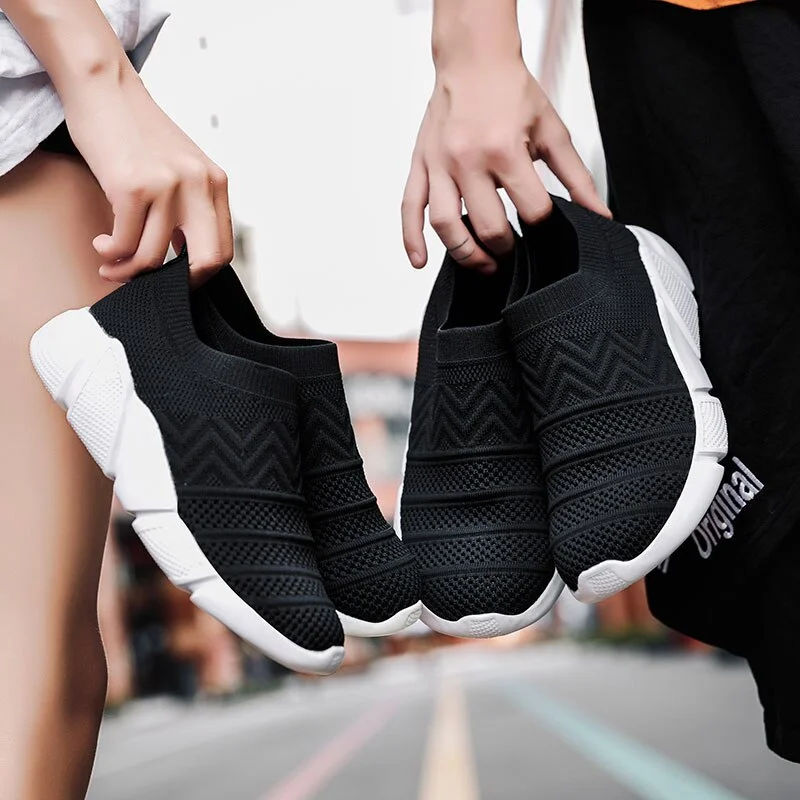 MWY Breathable Hollow Couple Socks Shoes Trendy Men Casual Shoes Chaussures Homme Male Loafers Fitness Sneakers Women Shoes