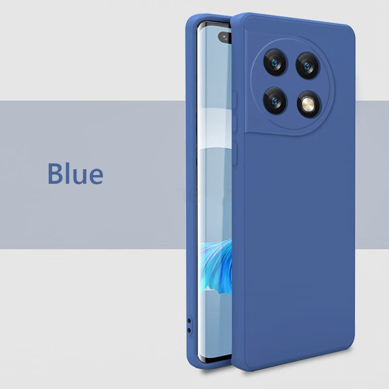 Straight Frame Liquid Silicone Phone Case