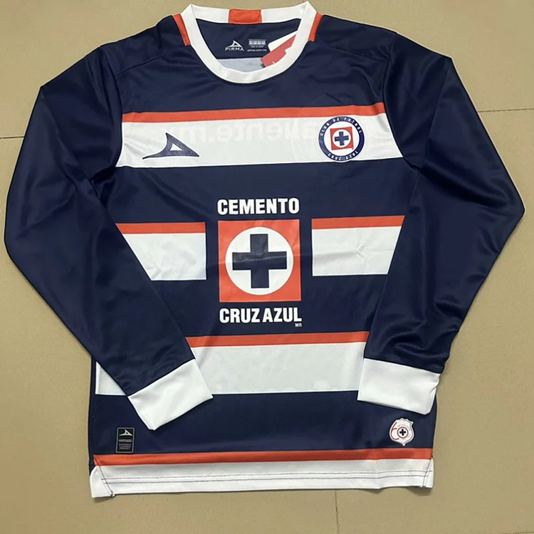 24-25 Cruz azul goalkeeper jersey long sleeve football jersey