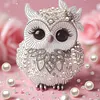Bird Special Shaped 5D DIY Partial Drill Diamonds Dots Gem Art Kits for Adults Beginners Home Decor Diamonds Paintings Gem Art 11.81 X11.81inch