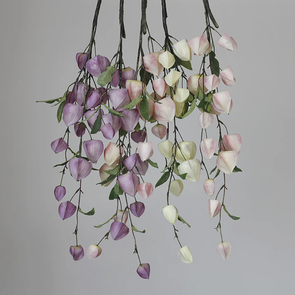Forest hanging lantern flower simulation flower ornament photography props