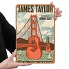 James Taylor - Vintage Metal Signs - 20*30cm/30*40cm - Music