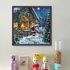 Christmas Eve-11CT Stamped Cross Stitch 50*50cm/19.69*19.69in