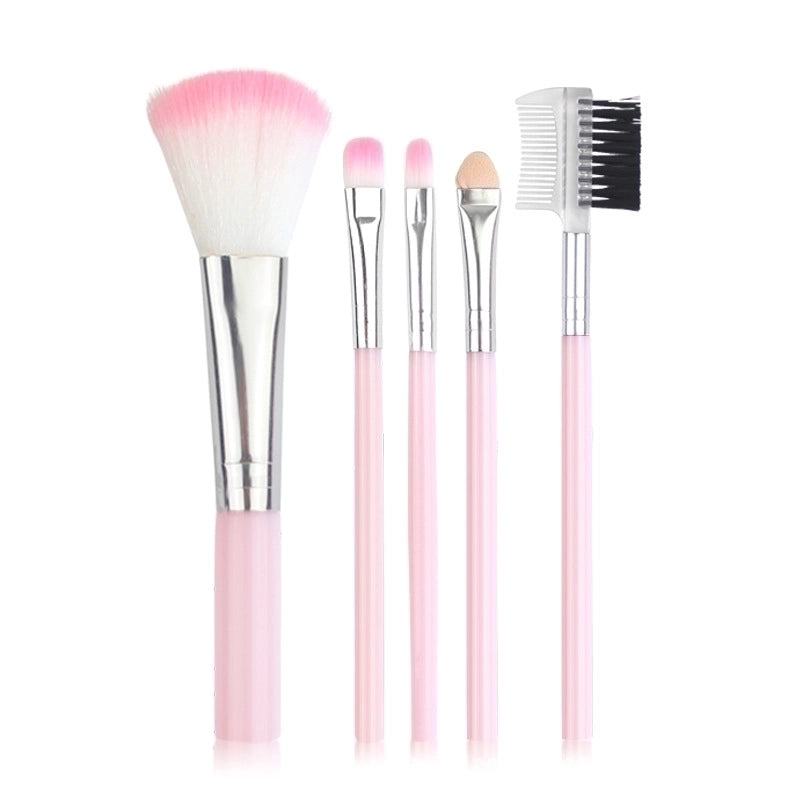 Fashion Artificial Fiber Plastic Plastic Handle Makeup Brushes 1 Set