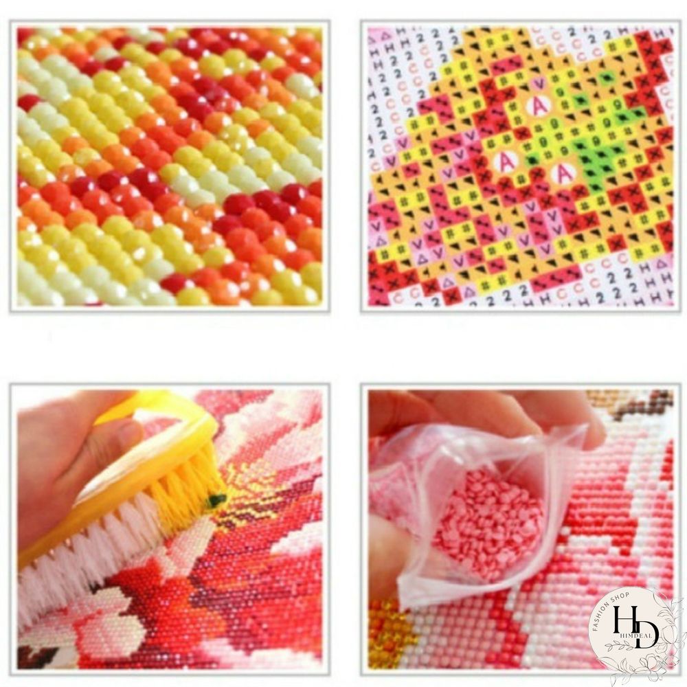 Diamond Mosaic Full Gear Diy Christmas Embroidery Cross Stitch Kits Round Painting Santa