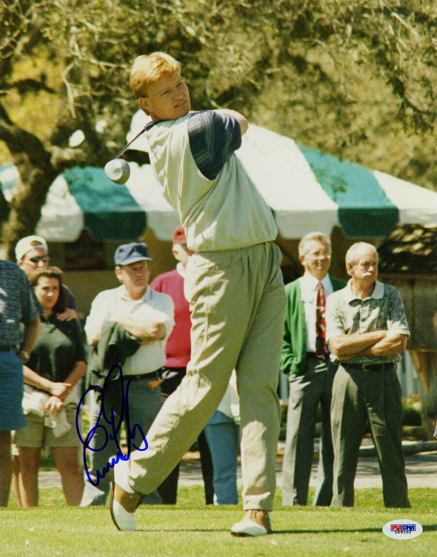 Ernie Els SIGNED 11x14 Photo Poster painting Golf Legend VERY RARE PSA/DNA AUTOGRAPHED