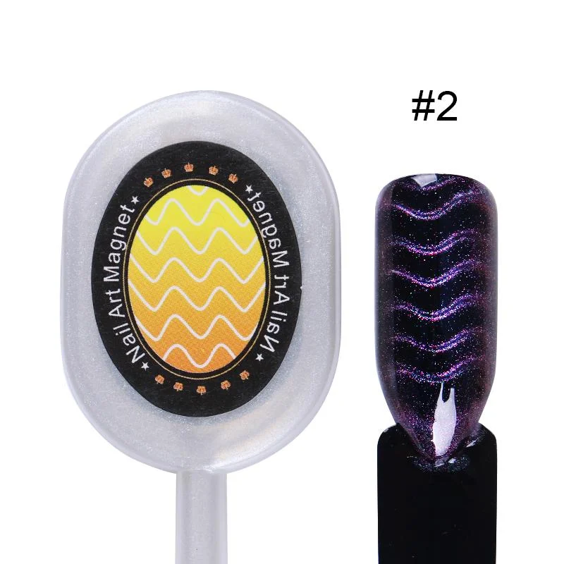 Magnetic Nail Art Stick 9D Cat Eyes Effect Strong Magnet Board Painting Gel 5D cat magnetic Nail Gel Polish Varnish Tools-Nail Inspo