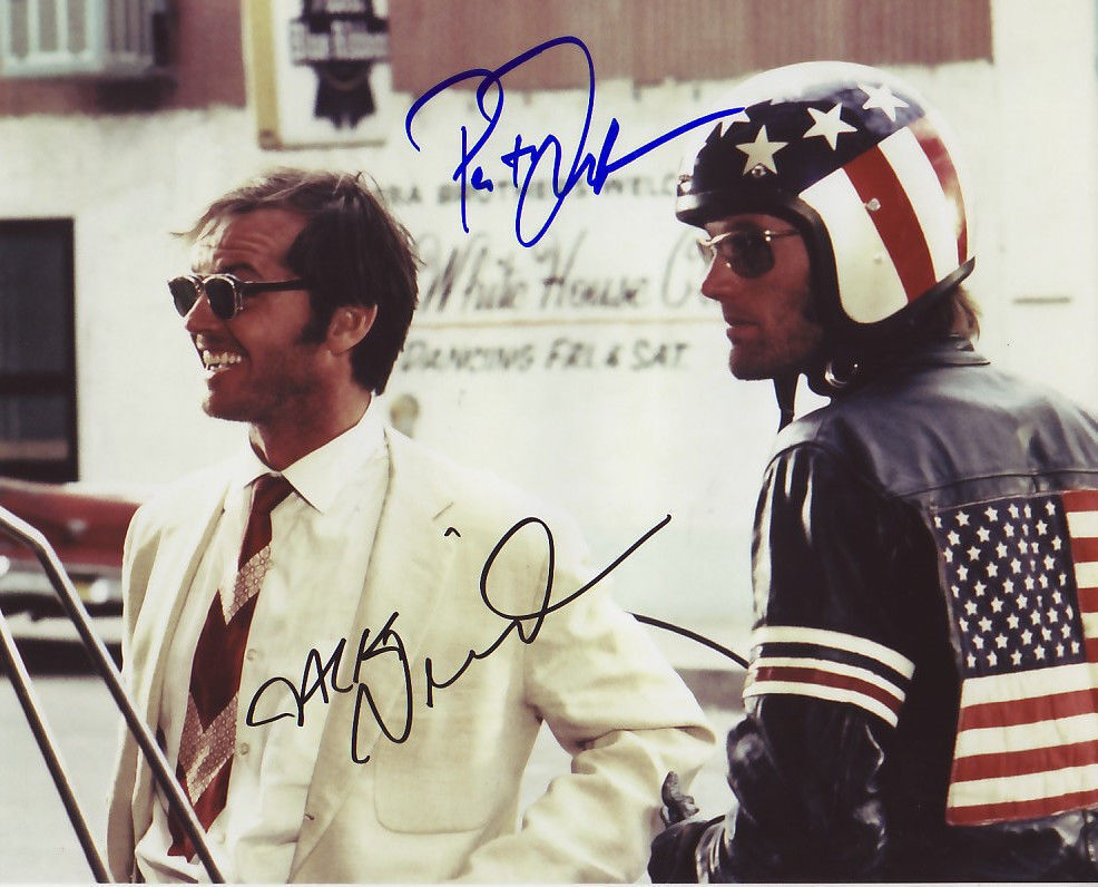 EASY RIDER CAST AUTOGRAPH SIGNED PP Photo Poster painting POSTER