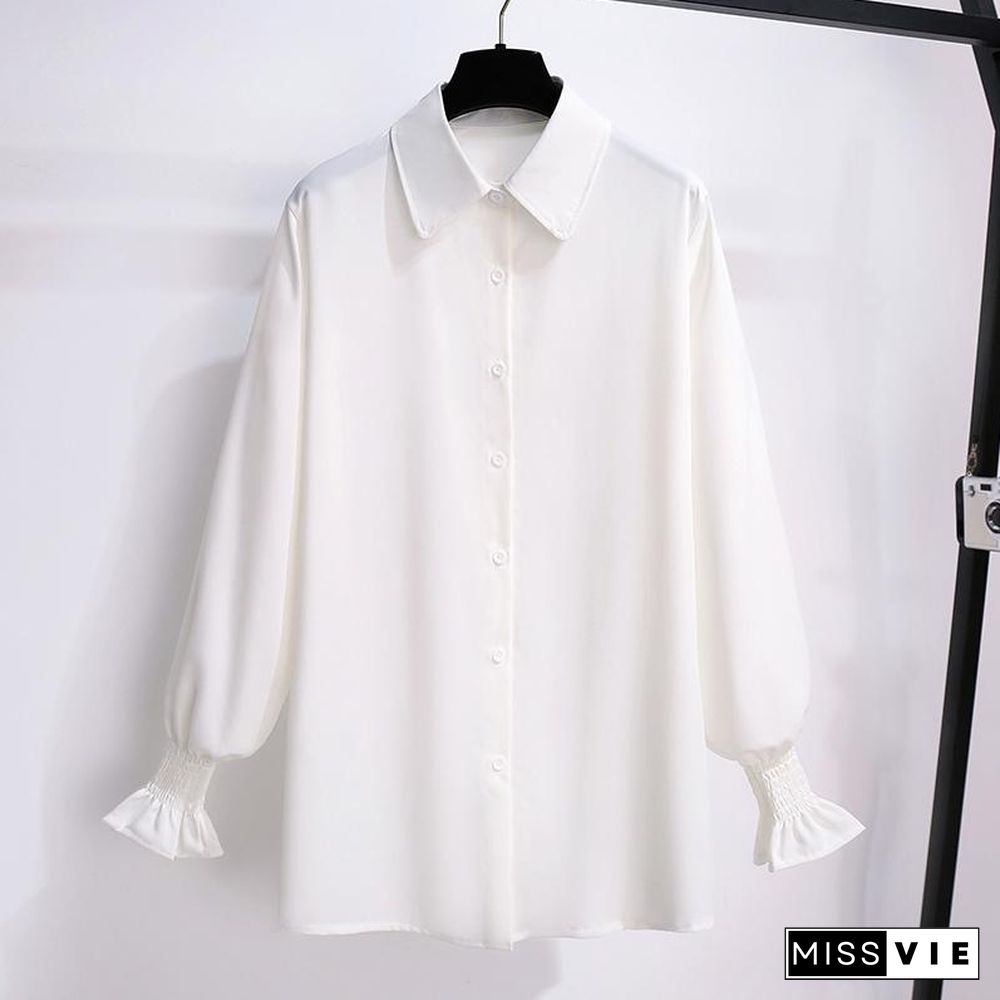Sweet White Blouse+Knit Vest P15839